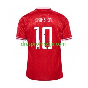 Danska Eriksen 10 Dres Domaći Euro 2024 Kratkih Rukava